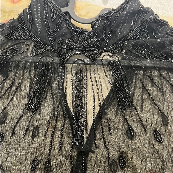 Sheer Black Lace Top - Picture 3 of 4